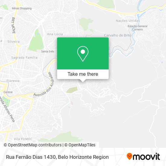 Rua Fernão Dias 1430 map