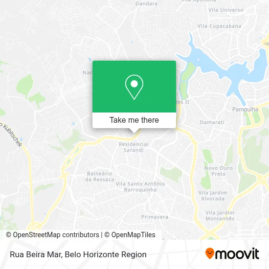 Rua Beira Mar map