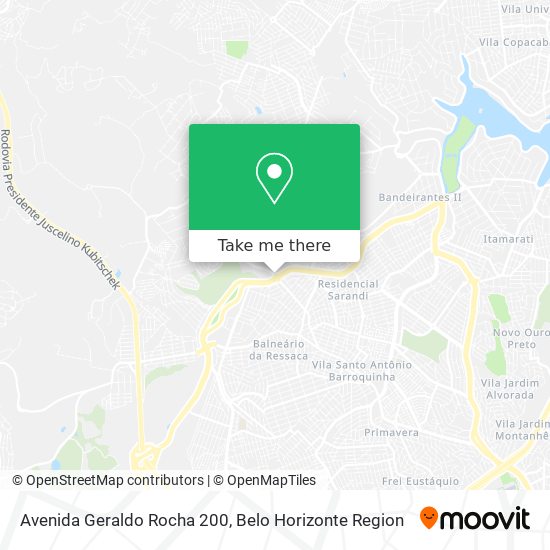Avenida Geraldo Rocha 200 map