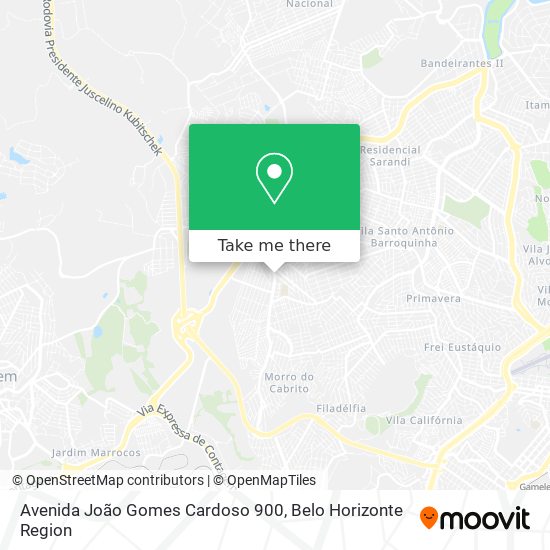 Avenida João Gomes Cardoso 900 map
