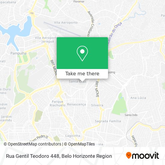 Rua Gentil Teodoro 448 map