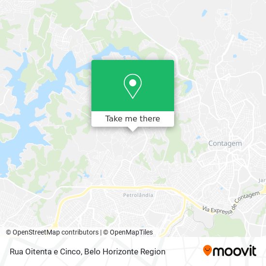 Rua Oitenta e Cinco map