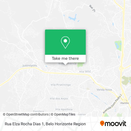 Rua Elza Rocha Dias 1 map