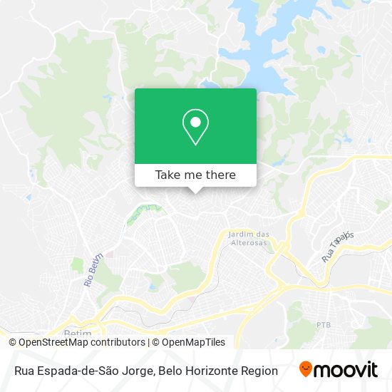 Rua Espada-de-São Jorge map