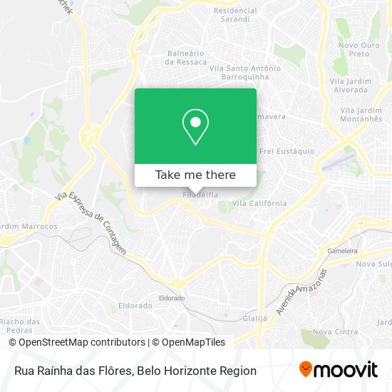 Rua Raínha das Flôres map