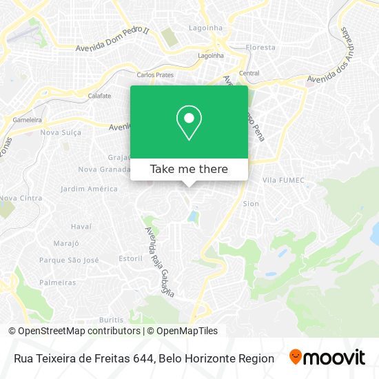 Rua Teixeira de Freitas 644 map