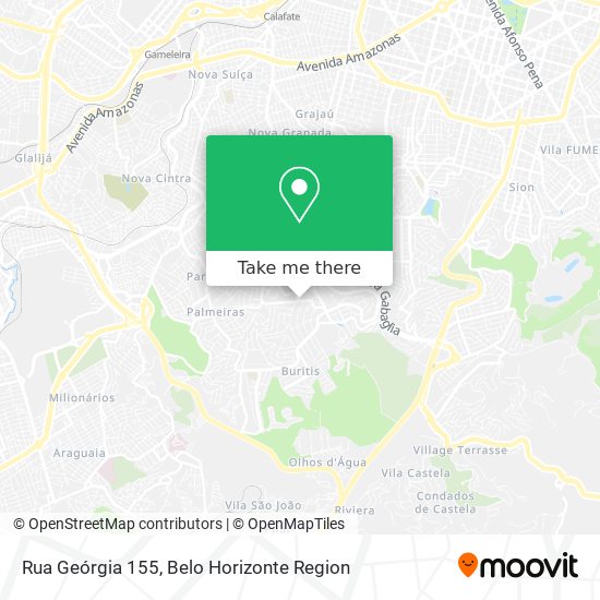 Rua Geórgia 155 map