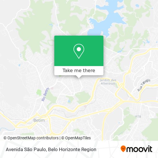 Avenida São Paulo map