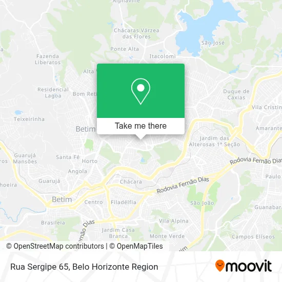 Rua Sergipe 65 map