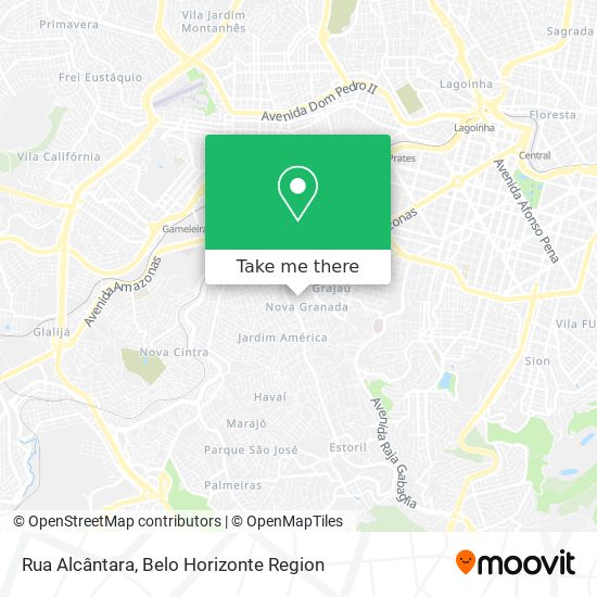 Rua Alcântara map