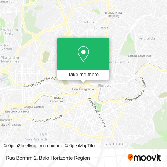 Rua Bonfim 2 map