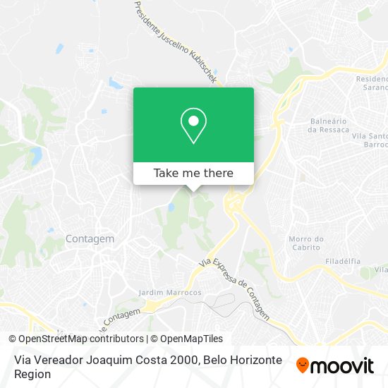 Via Vereador Joaquim Costa 2000 map