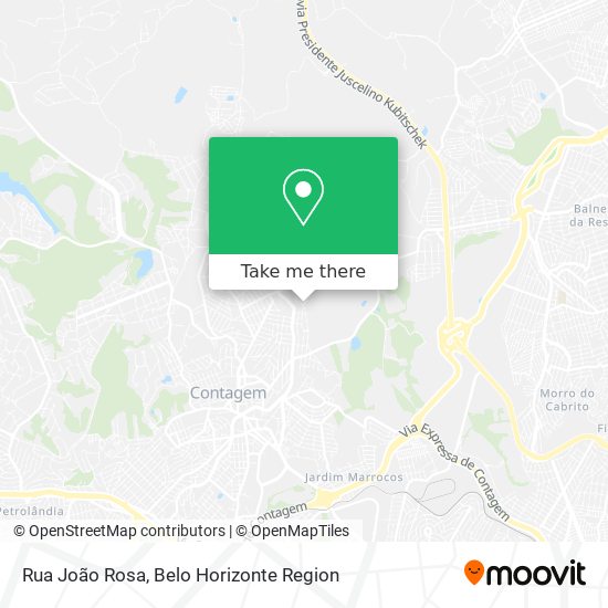 Rua João Rosa map