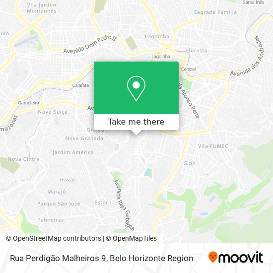 Rua Perdigão Malheiros 9 map