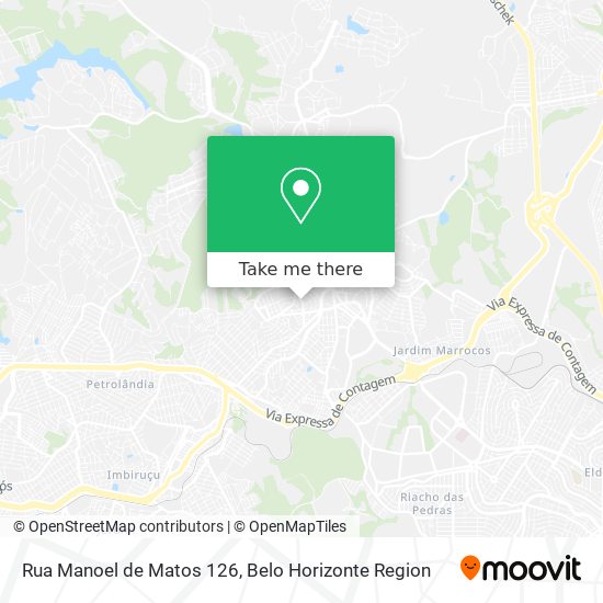 Rua Manoel de Matos 126 map