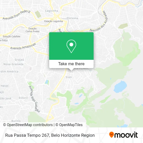 Rua Passa Tempo 267 map
