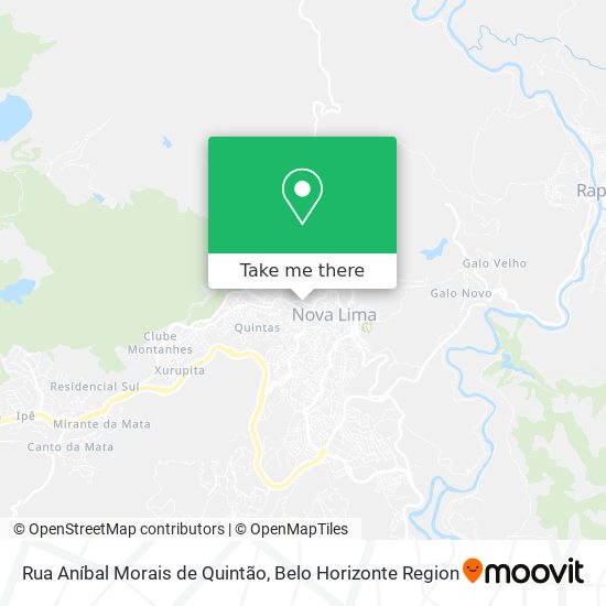 Rua Aníbal Morais de Quintão map