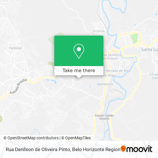 Rua Denílson de Oliveira Pinto map