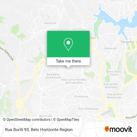 Rua Buriti 93 map