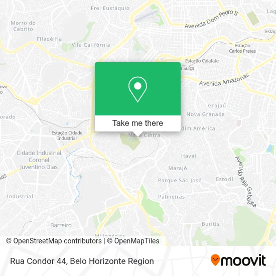 Rua Condor 44 map