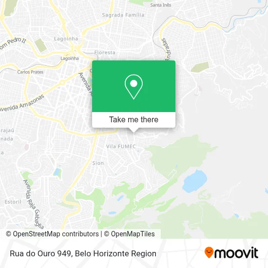 Rua do Ouro 949 map