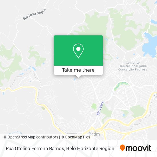 Rua Otelino Ferreira Ramos map