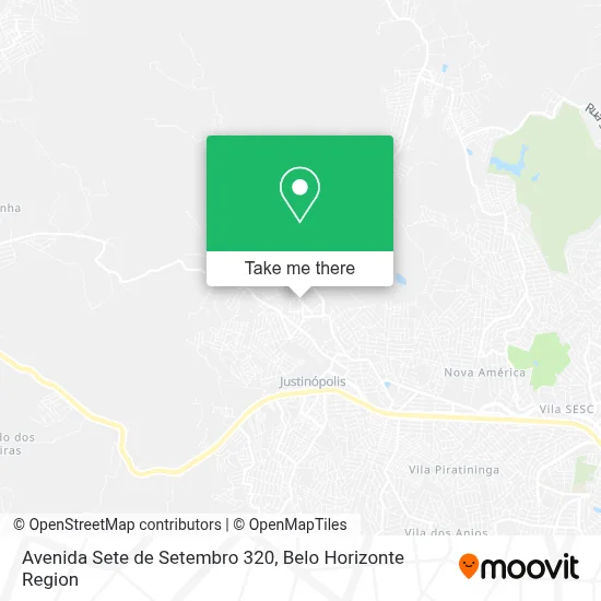Avenida Sete de Setembro 320 map
