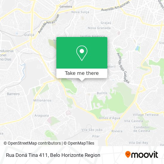 Rua Doná Tina 411 map