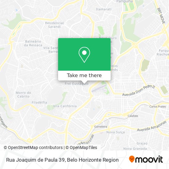 Rua Joaquim de Paula 39 map