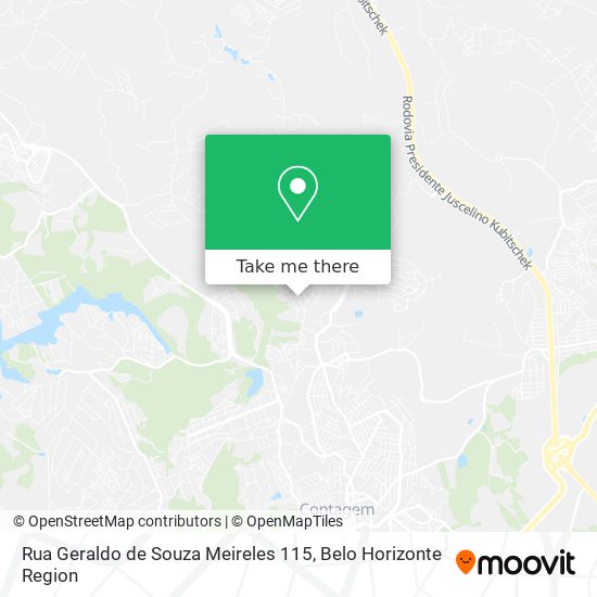Rua Geraldo de Souza Meireles 115 map