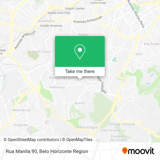 Rua Manila 90 map
