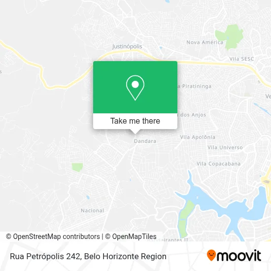Rua Petrópolis 242 map