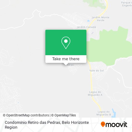 Condomínio Retiro das Pedras map