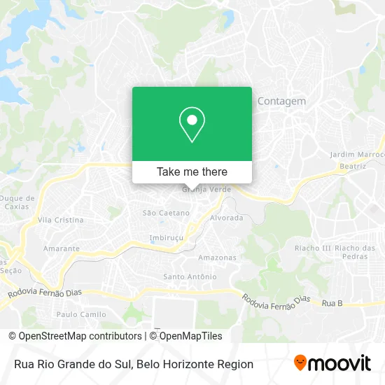 Rua Rio Grande do Sul map