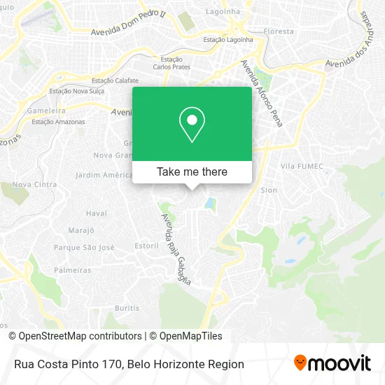 Rua Costa Pinto 170 map