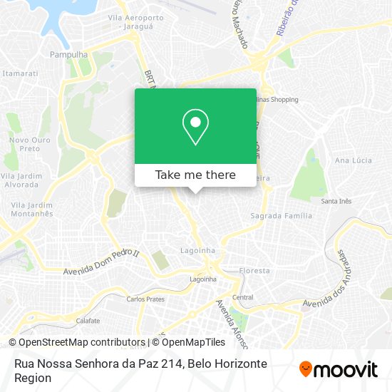 Rua Nossa Senhora da Paz 214 map