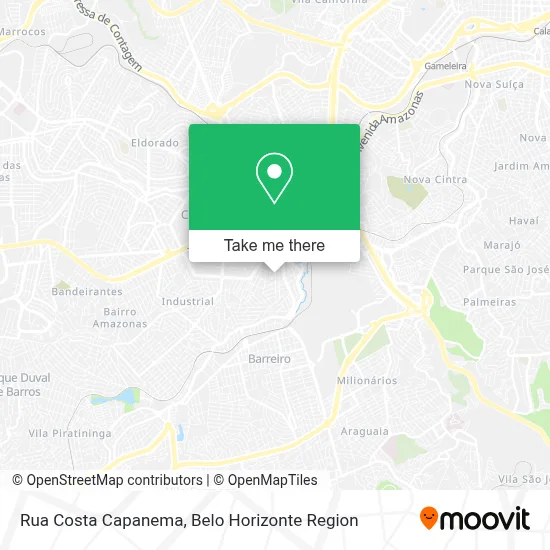 Rua Costa Capanema map
