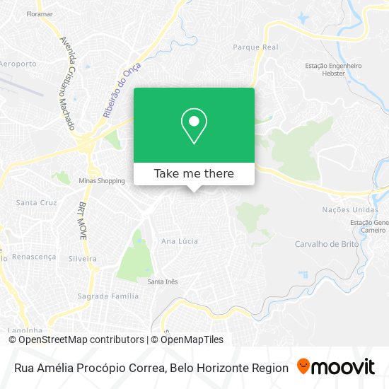 Rua Amélia Procópio Correa map