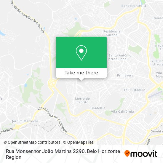 Rua Monsenhor João Martins 2290 map