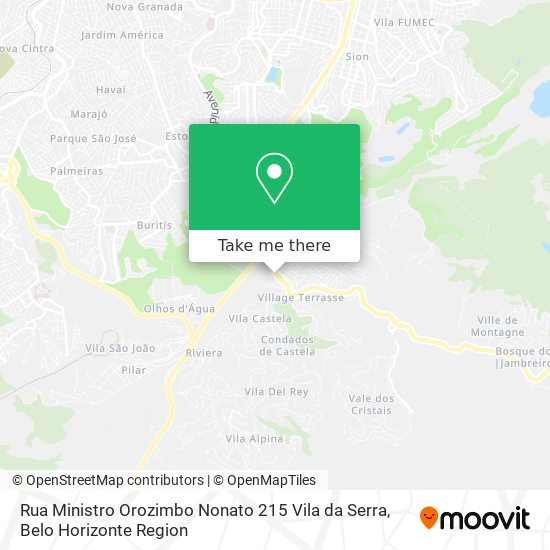 Rua Ministro Orozimbo Nonato 215 Vila da Serra map