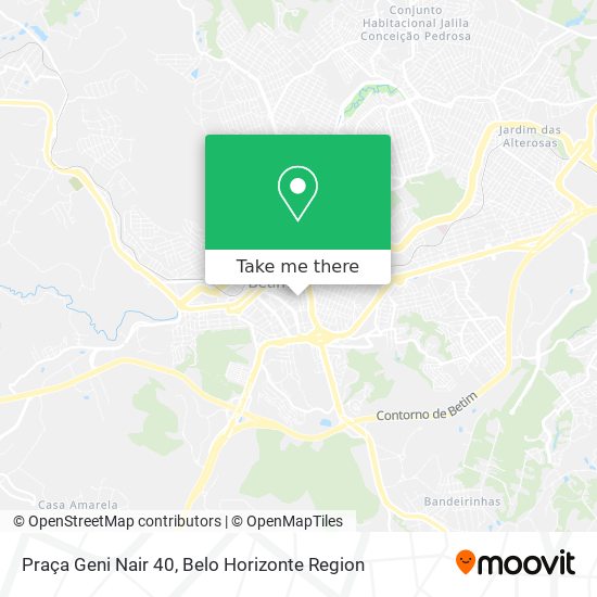Praça Geni Nair 40 map
