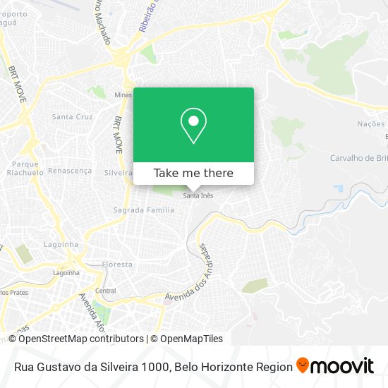 Rua Gustavo da Silveira 1000 map