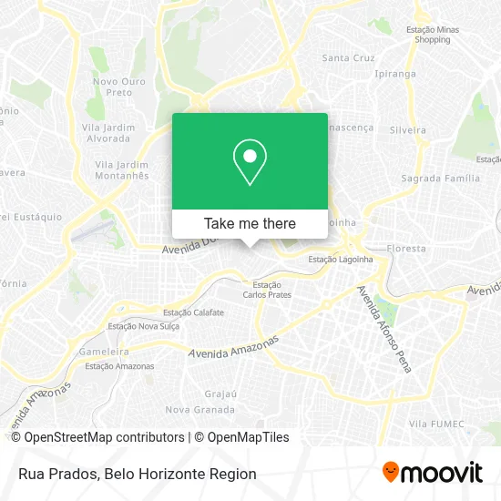 Rua Prados map