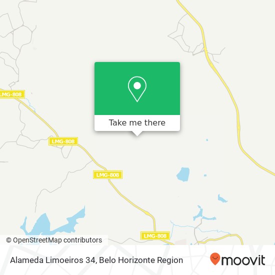 Alameda Limoeiros 34 map