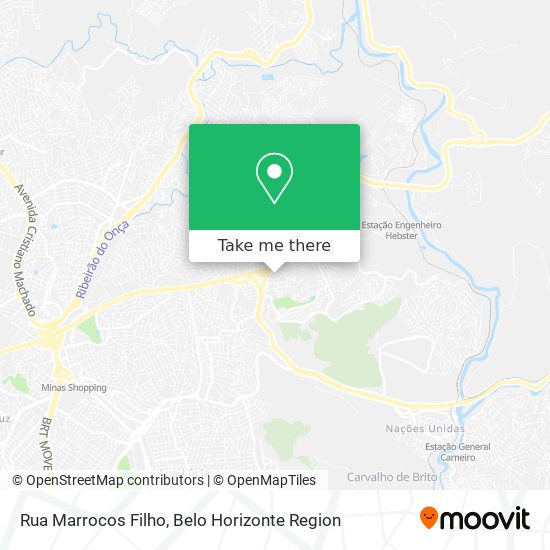 Rua Marrocos Filho map