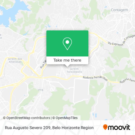 Rua Augusto Severo 209 map