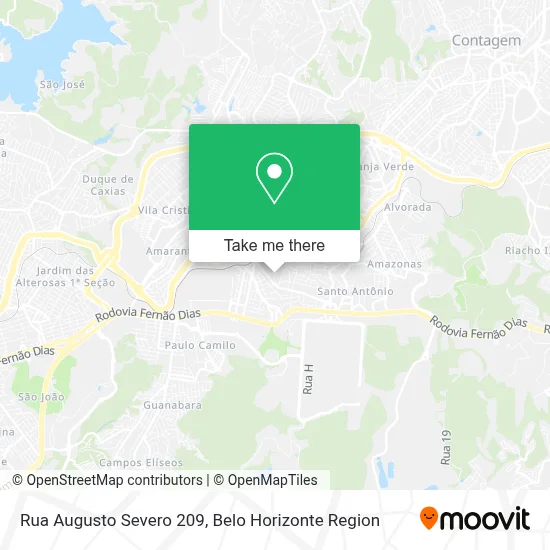 Rua Augusto Severo 209 map