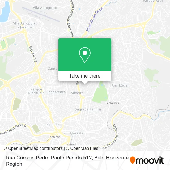 Rua Coronel Pedro Paulo Penido 512 map