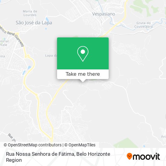Rua Nossa Senhora de Fátima map