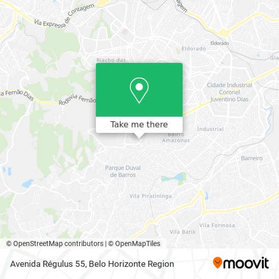 Avenida Régulus 55 map